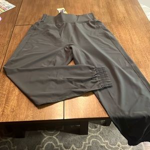 Halara high waisted joggers. Slate blue. Size medium. Never worn.